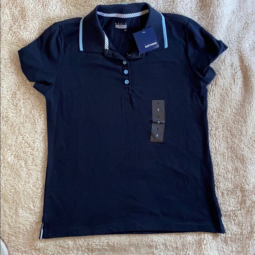 Nwt Basic Editions Polo Size Small